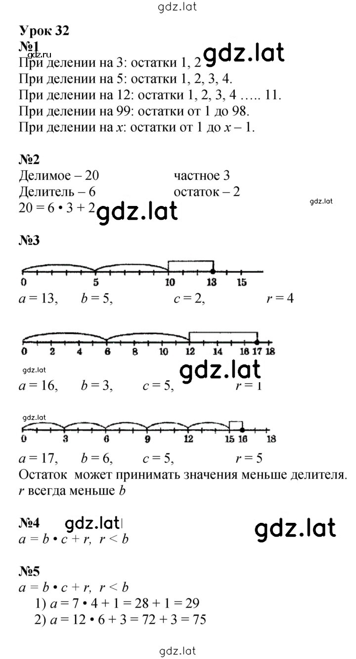 Решение задания № Урок 32 — страница 1