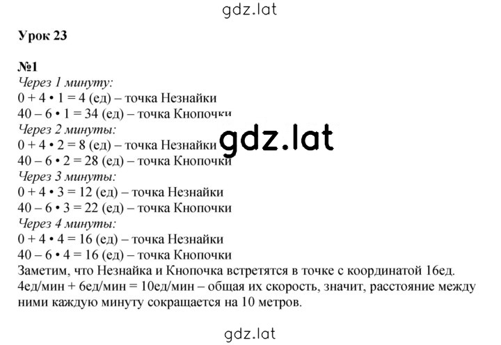 Решение задания № Урок 23 — страница 1