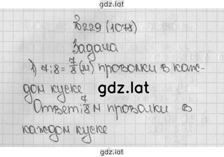 Решение задания № 229 (1078) — страница 1