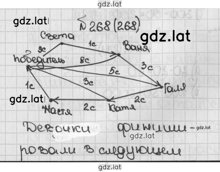 Решение задания № 268 (268) — страница 1