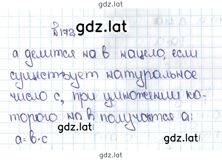 Решение задания № 1.172 (172) — страница 1
