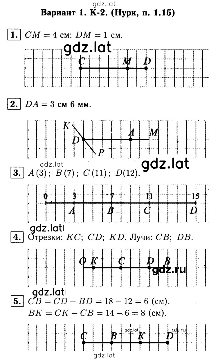 Решение задания № В1 — страница 1