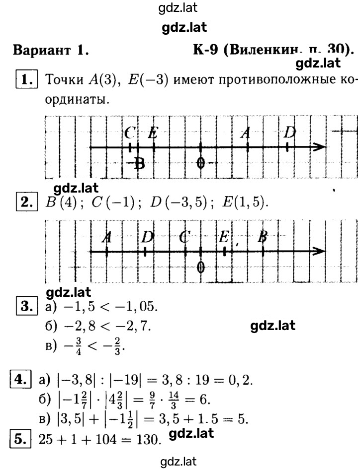 Решение задания № В1 — страница 1