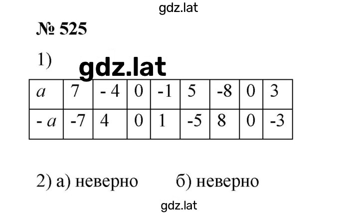 Решение задания № 525 — страница 1