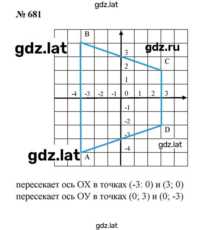 Решение задания № 681 — страница 1