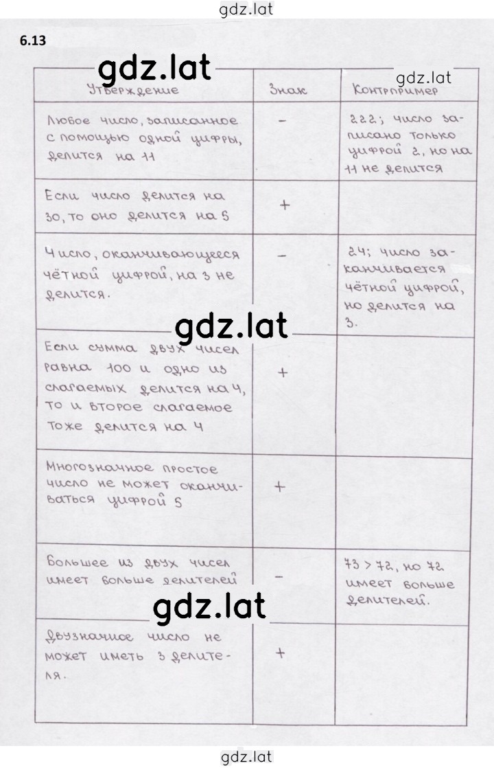 Решение задания № 6.13 — страница 1
