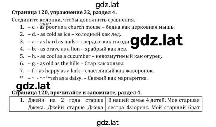 Решение задания № 120 — страница 1