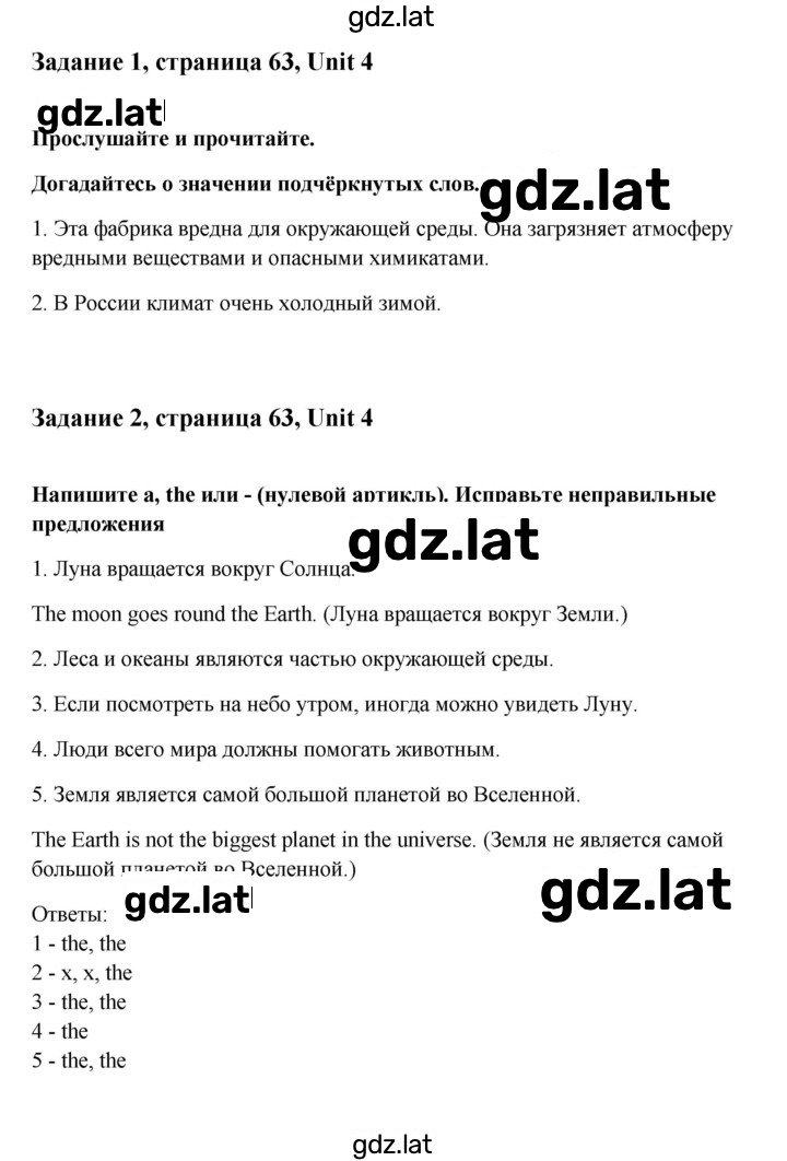 Решение задания № 63 — страница 1