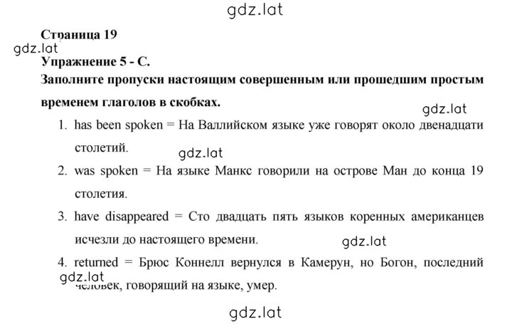Решение задания № 19 — страница 1