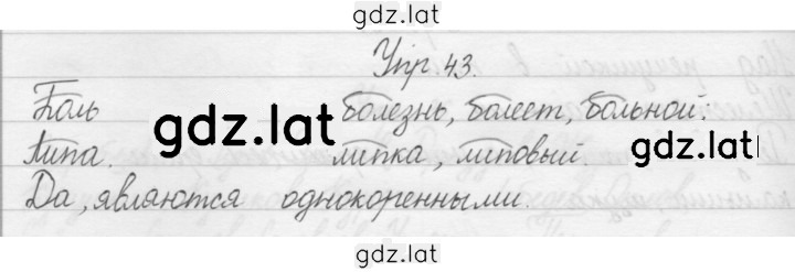 Решение задания № 43 — страница 1