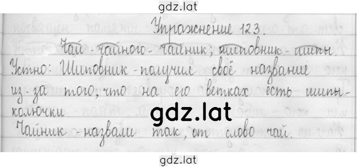 Решение задания № 123 — страница 1