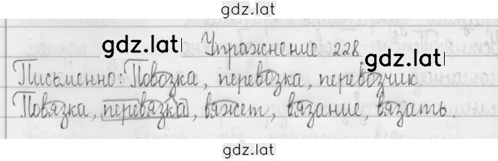 Решение задания № 228 — страница 1