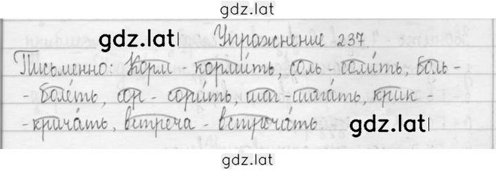 Решение задания № 237 — страница 1