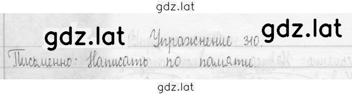 Решение задания № 310 — страница 1