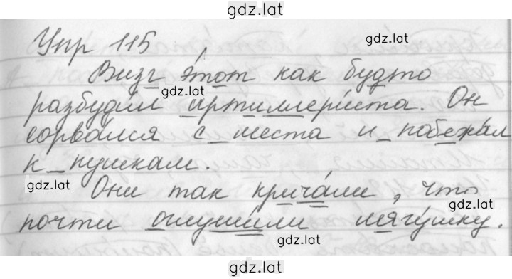 Решение задания № 115 — страница 1