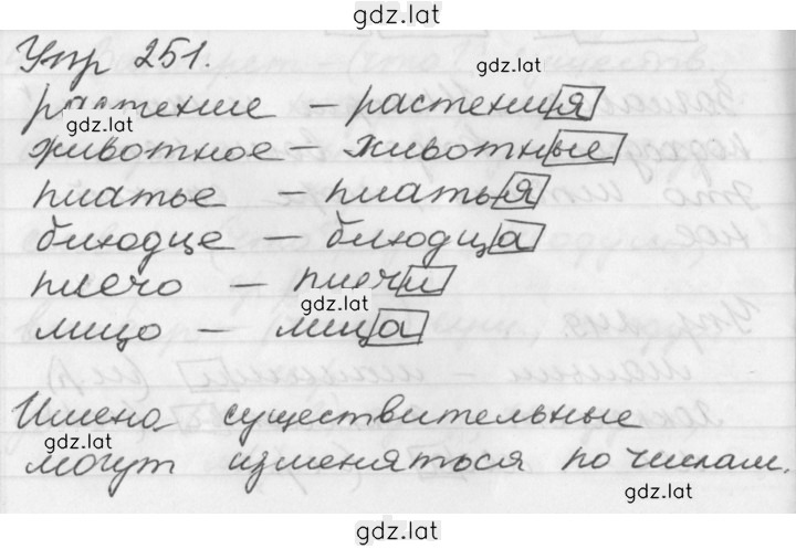 Решение задания № 251 — страница 1