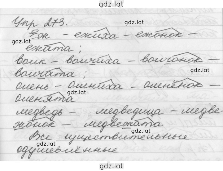 Решение задания № 273 — страница 1