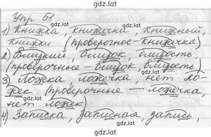 Решение задания № 51 — страница 1
