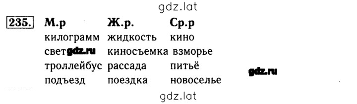 Решение задания № 235 — страница 1