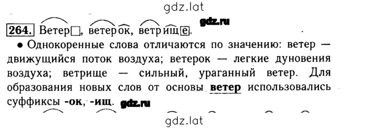 Решение задания № 264 — страница 1