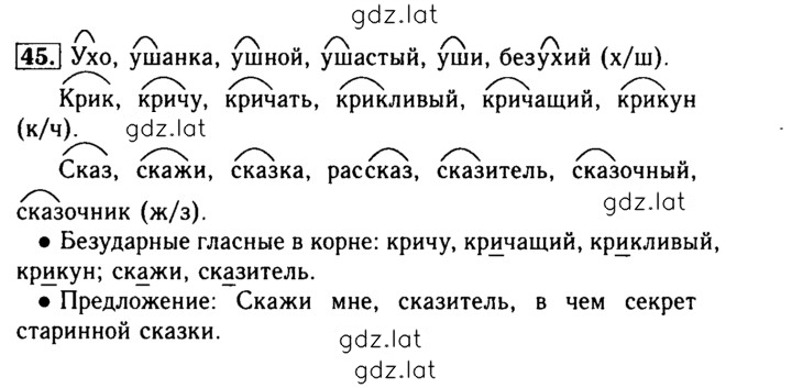 Решение задания № 45 — страница 1
