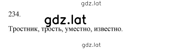 Решение задания № 234 — страница 1
