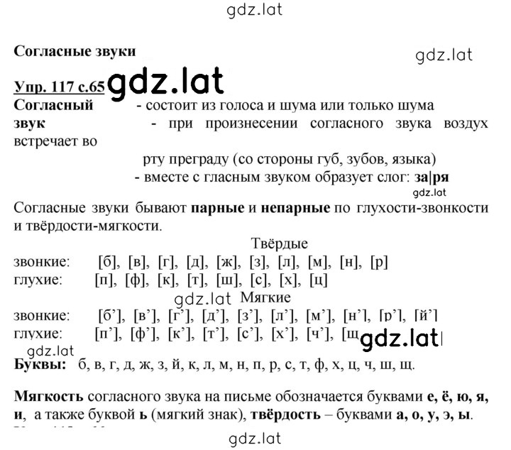 Решение задания № 117 — страница 1