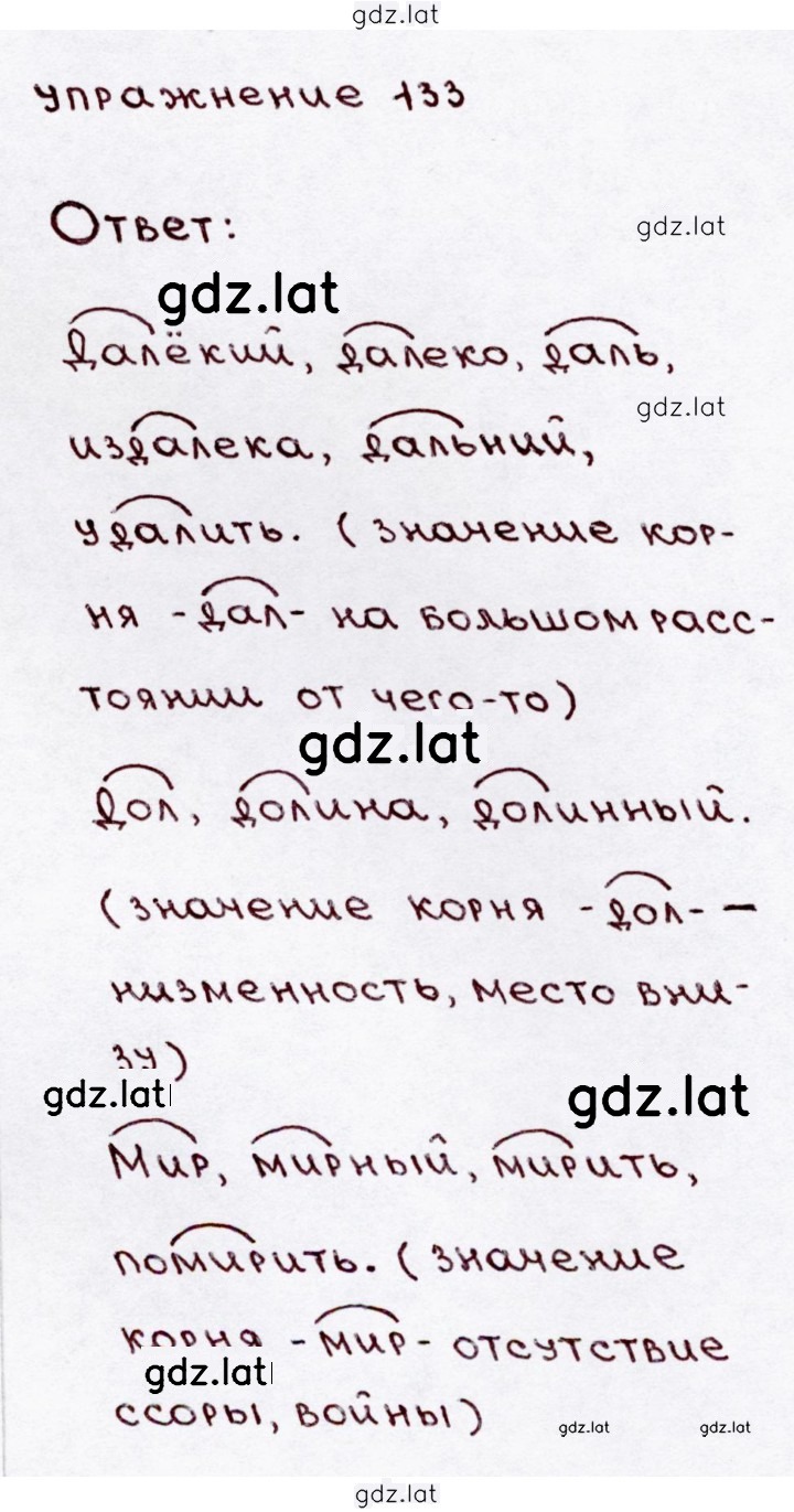 Решение задания № 133 — страница 1
