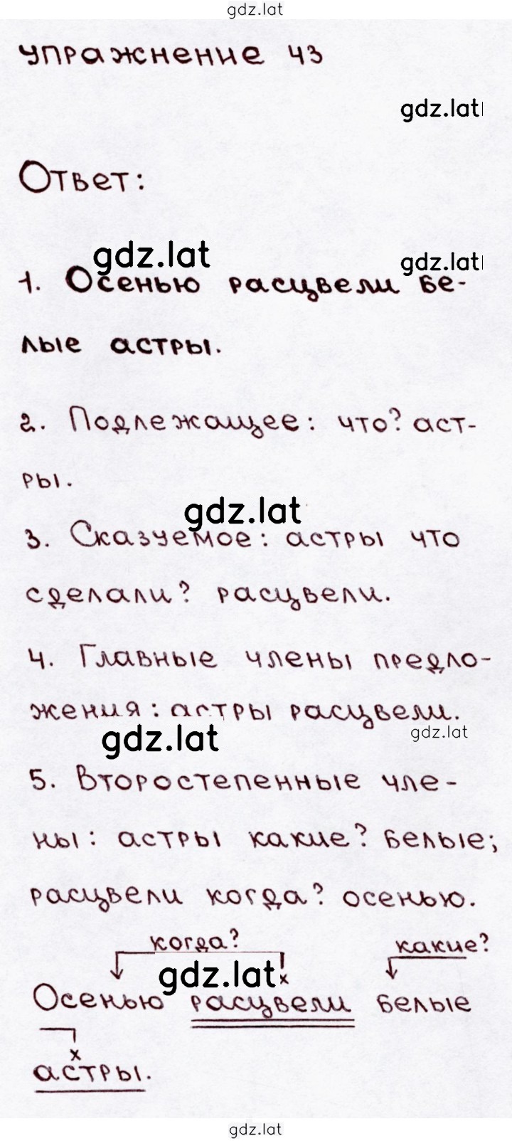 Решение задания № 43 — страница 1