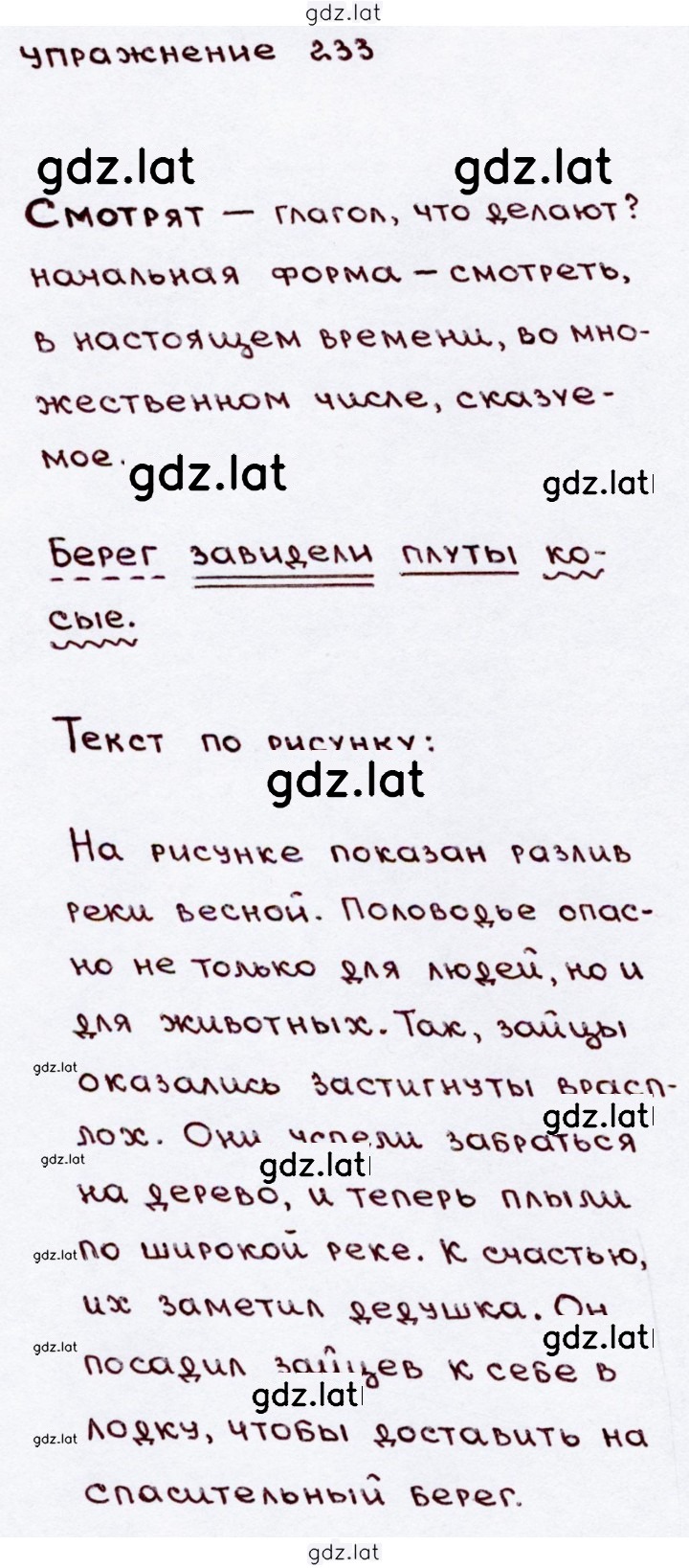 Решение задания № 233 — страница 2