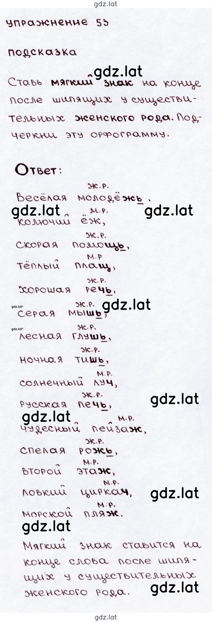 Решение задания № 53 — страница 1