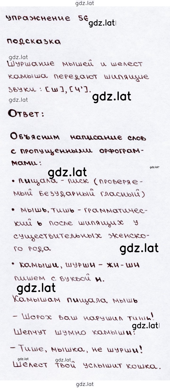 Решение задания № 56 — страница 1