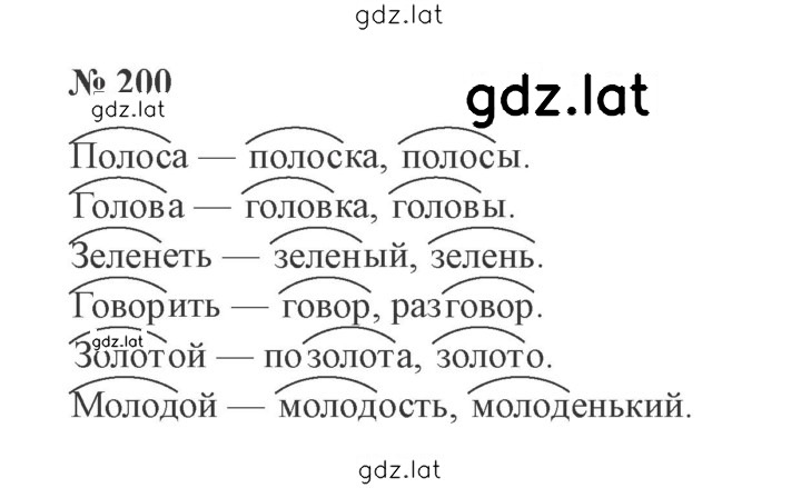 Решение задания № 200 — страница 1