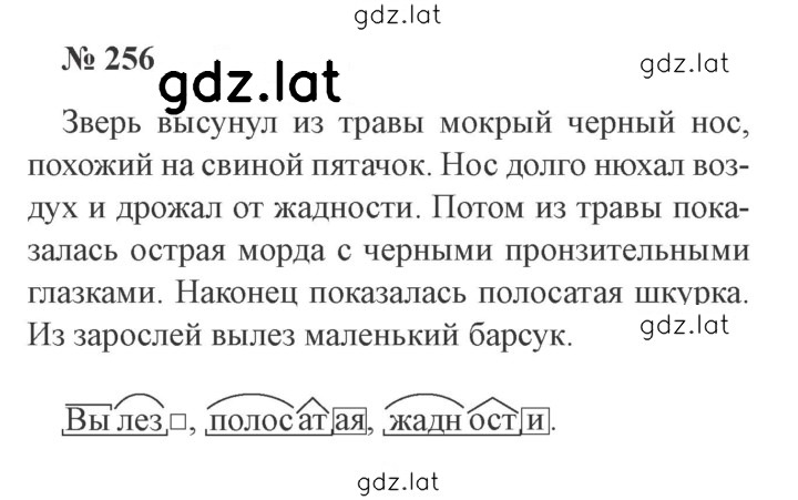 Решение задания № 256 — страница 1