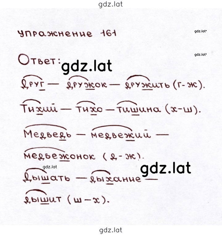 Решение задания № 161 — страница 1