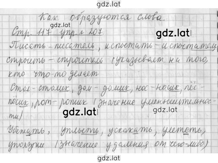 Решение задания № 207 — страница 1