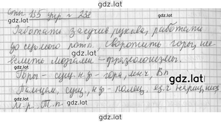 Решение задания № 238 — страница 1