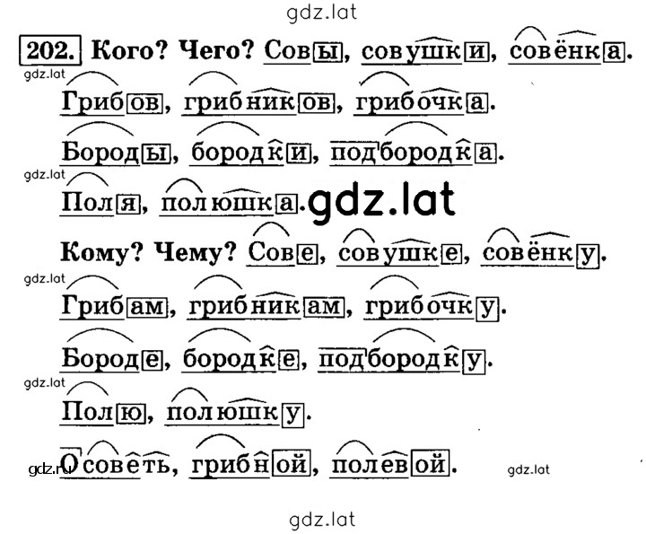 Решение задания № 202 — страница 1