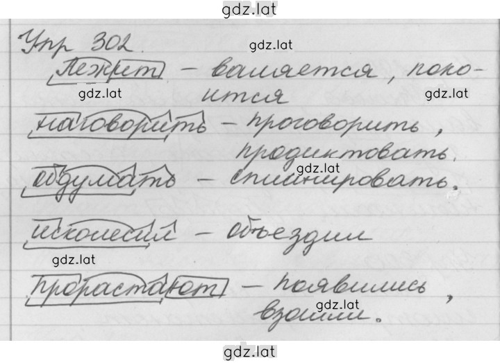 Решение задания № 302 — страница 1
