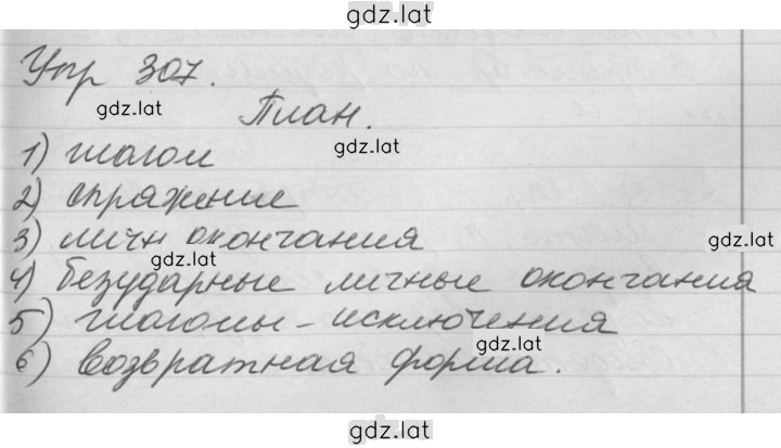 Решение задания № 307 — страница 1