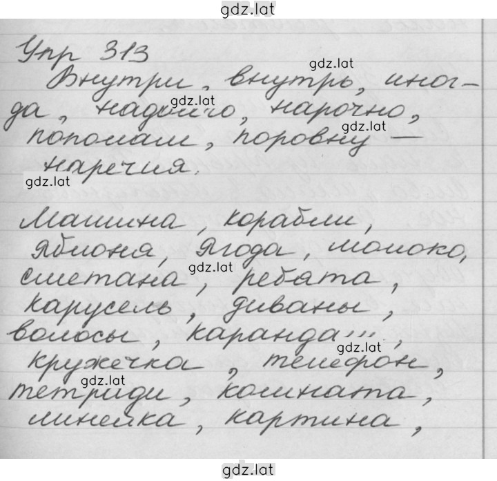 Решение задания № 313 — страница 1