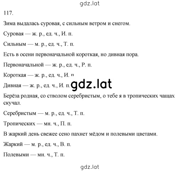 Решение задания № 117 — страница 1