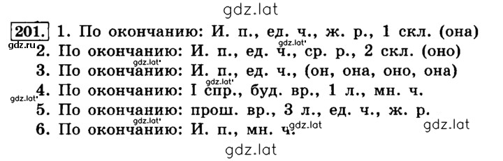 Решение задания № 201 — страница 1