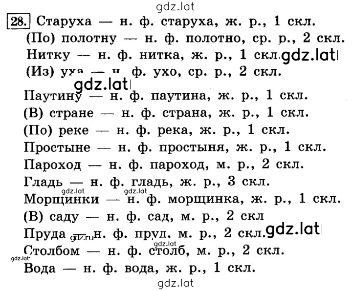 Решение задания № 28 — страница 1