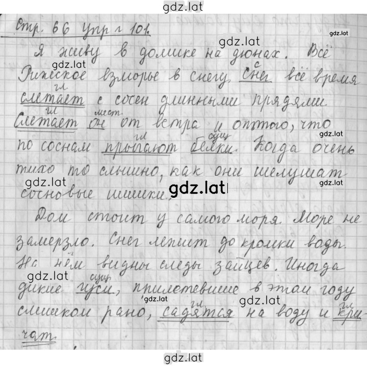 Решение задания № 101 — страница 1