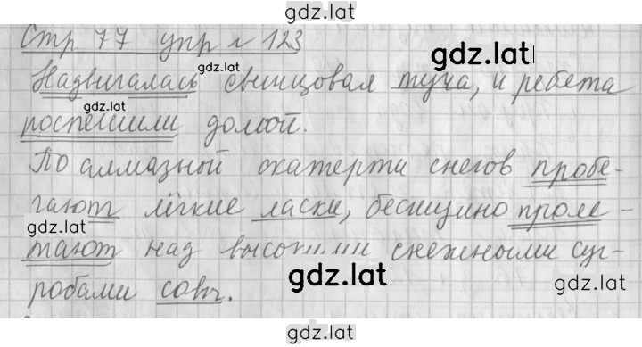 Решение задания № 123 — страница 1