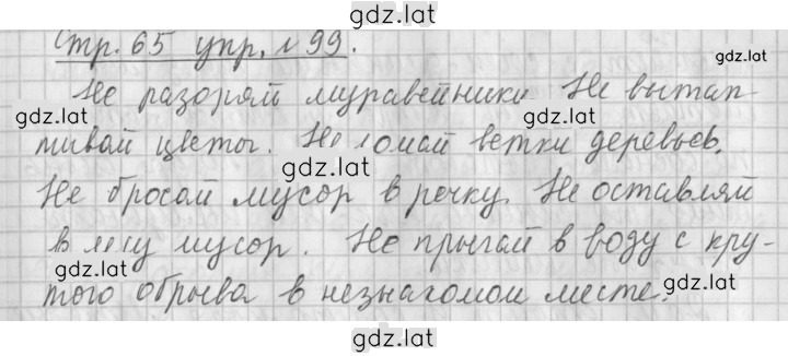Решение задания № 99 — страница 1