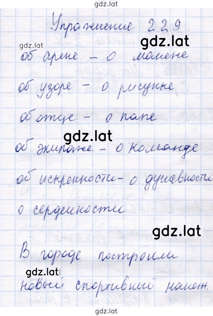 Решение задания № 229 — страница 1