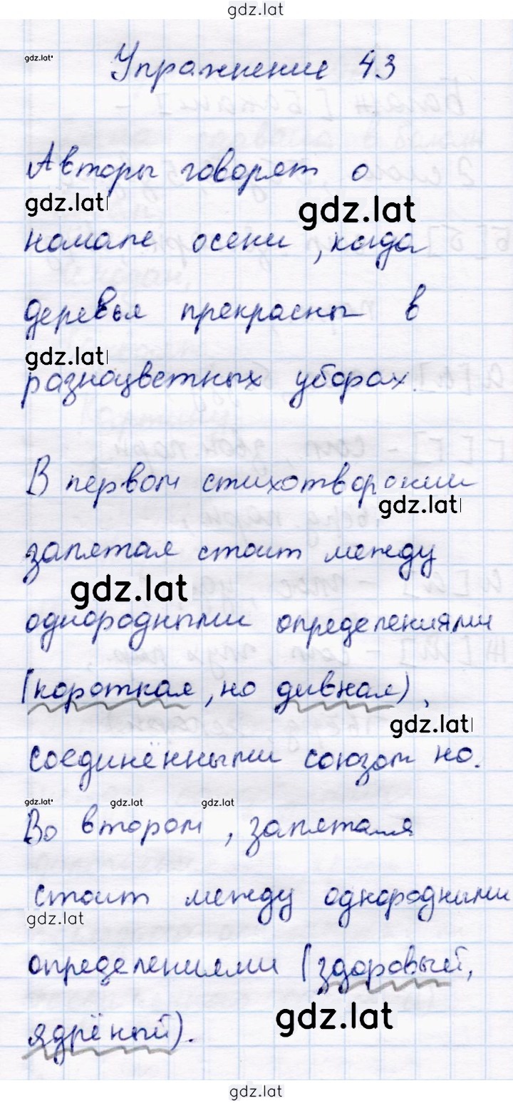 Решение задания № 43 — страница 1