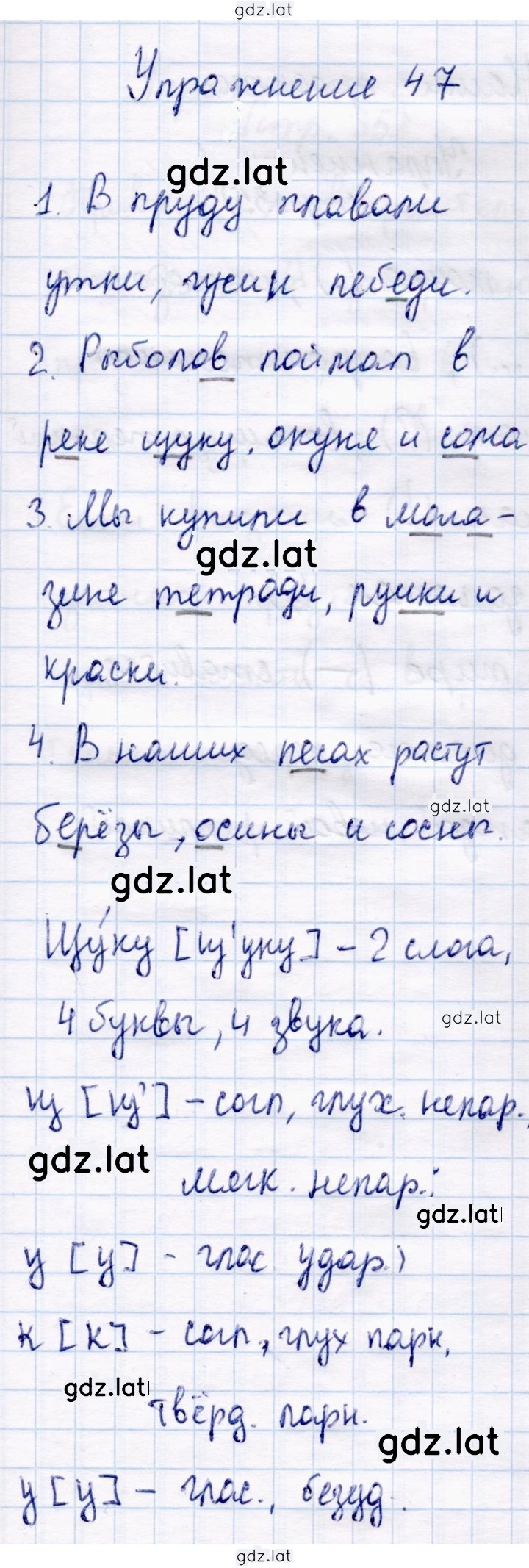 Решение задания № 47 — страница 1